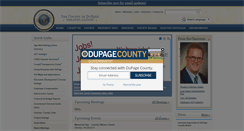 Desktop Screenshot of co.dupage.il.us