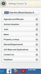 Mobile Screenshot of co.dupage.il.us
